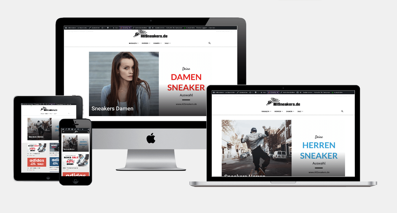 Meteorite theme is responsive